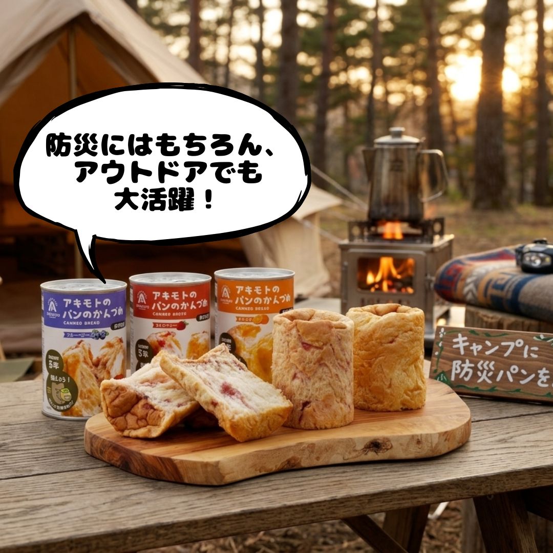 アキモトパン アキモトのパンのかんづめ 3種6缶セット オレンジ