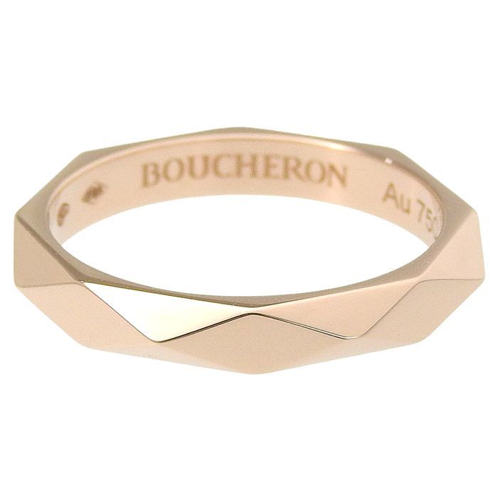 BOUCHERON ブシュロン ファセット リング K18PG 750 ピンクゴールド BOUCHERON ブシュロン ファセット リング K18PG 750 ピンクゴールド