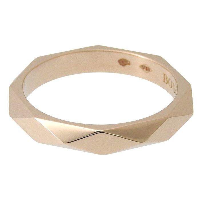 BOUCHERON ブシュロン ファセット リング K18PG 750 ピンクゴールド