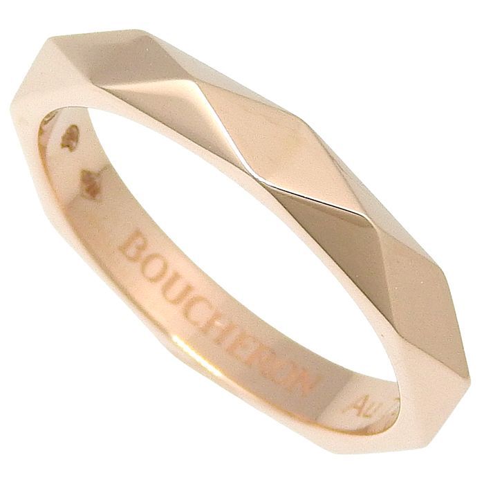 BOUCHERON ブシュロン ファセット リング K18PG 750 ピンクゴールド