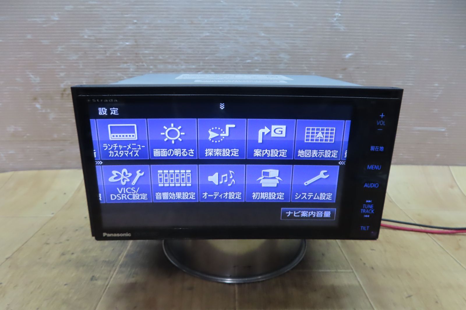 パナソニックCN-HW510WD DVD CD BT TV地図2016 パナソニックCN-HW510WD