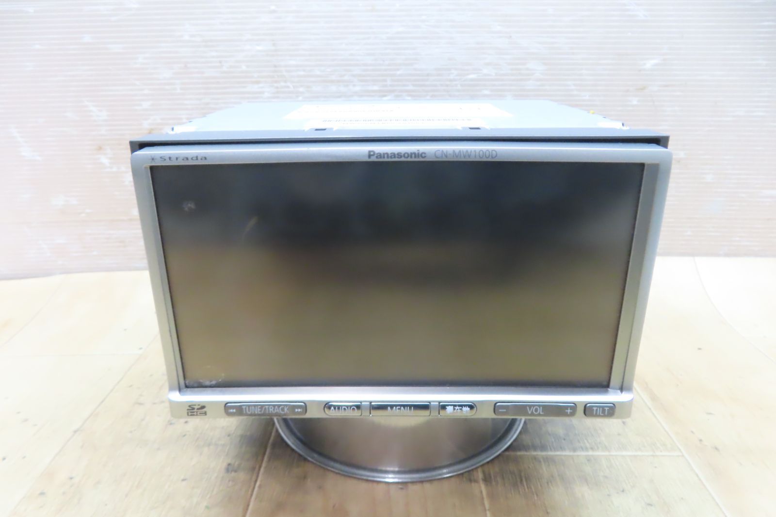 動作保証付☆F5982/パナソニック CN-MW100D SDナビ 地図2009年 CD DVD 