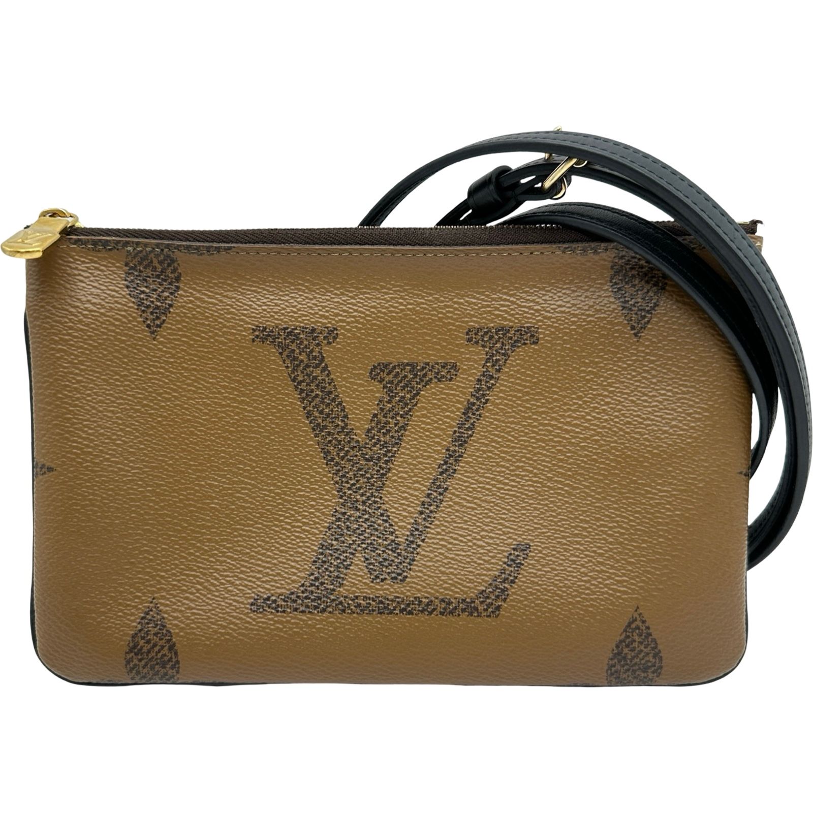 ルイ・ヴィトン LOUIS VUITTON ポシェット・ドゥーブル ジップ M69203