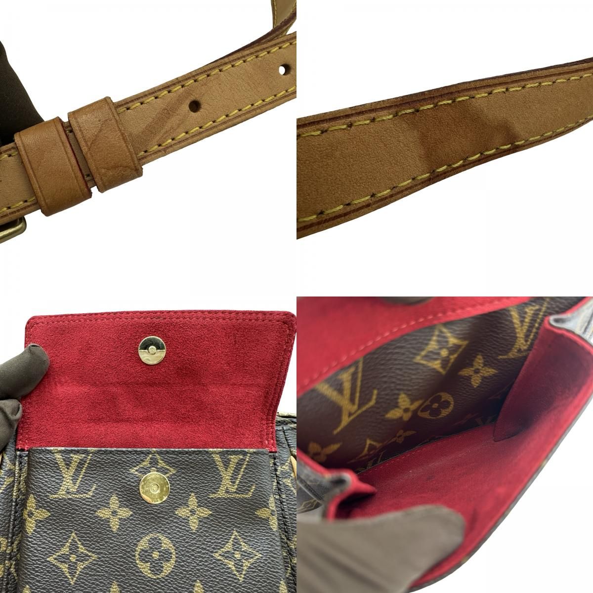 ルイ・ヴィトン LOUIS VUITTON ヴィバシテPM M51166 ブラウン 