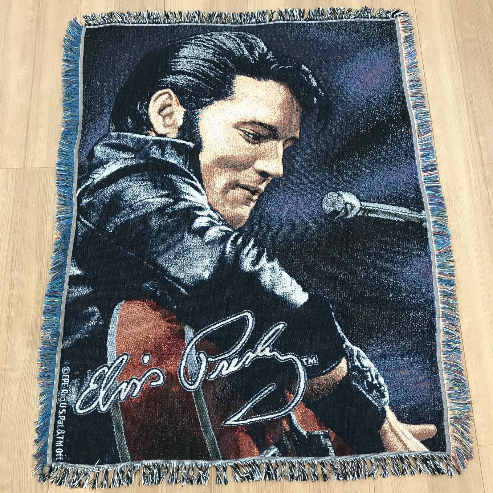 エルビス・プレスリー ラグ アメリカ製 Elvis Presley 【公式通販】