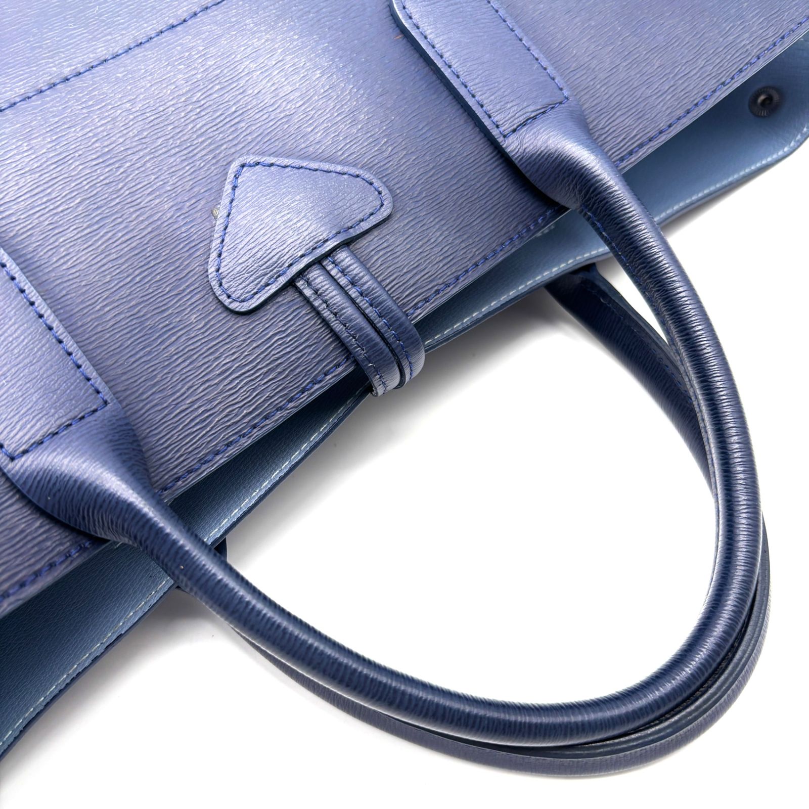 美品 LONGCHAMP ロンシャン ロゾ トートバッグ ハンドバッグ レザー 型 