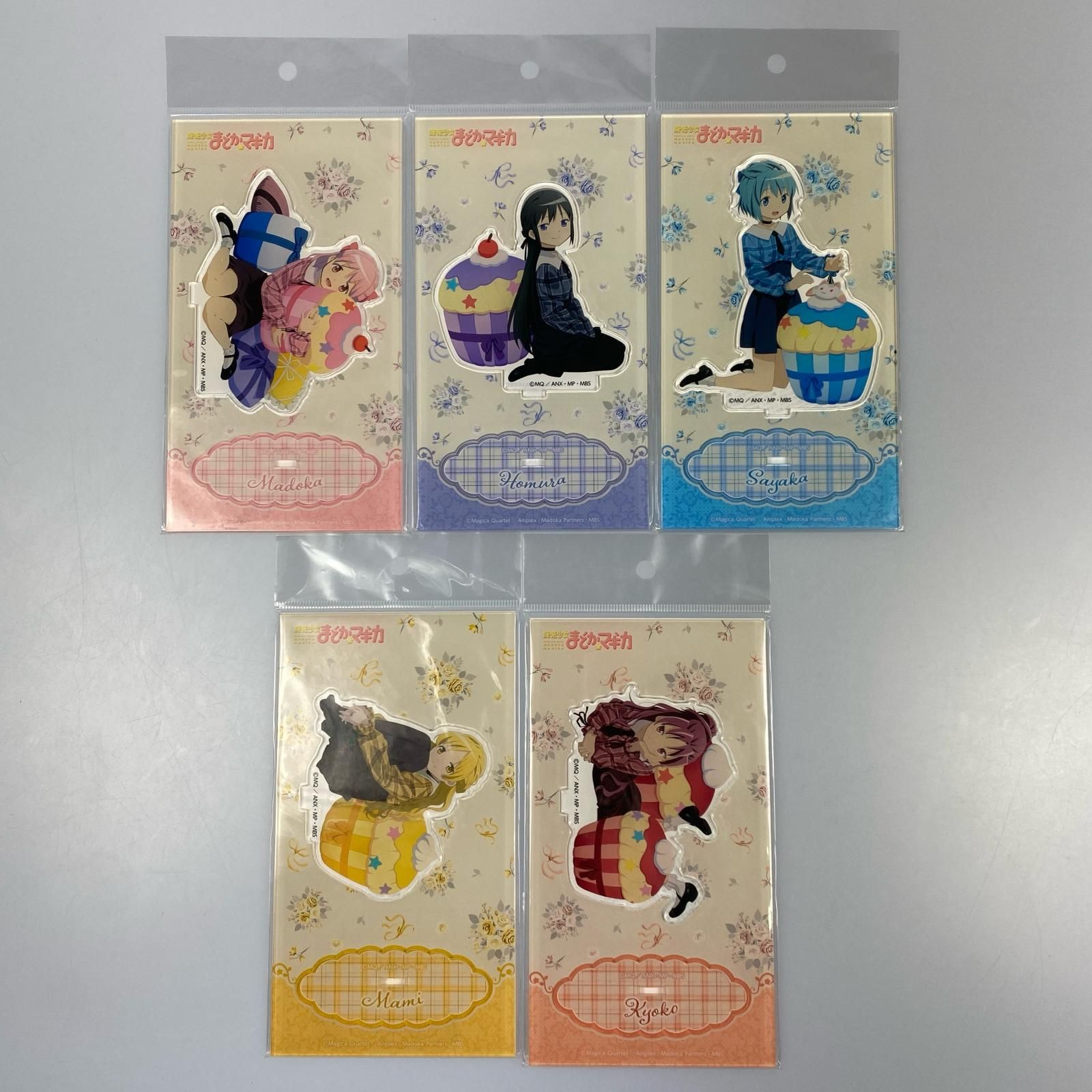 姫路東】まどマギ アクスタ カップケーキ 5種セット 魔法少女まどか 