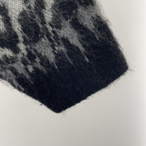 中古】Supreme Abstract Stripe Cardigan サイズM 黒 シュプリーム[91