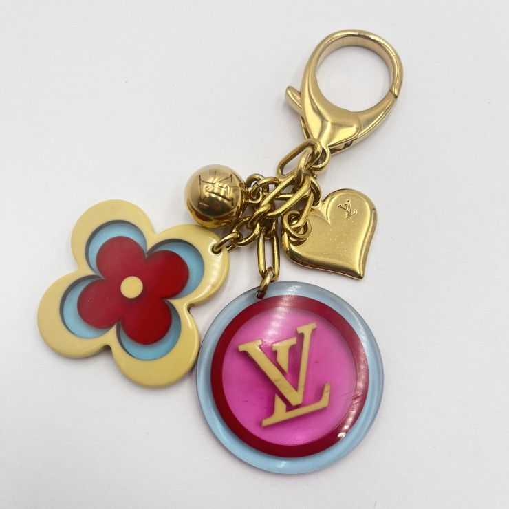 美品✨ルイヴィトン ビジューサック アンソレンス フラワー べっ甲 チャーム LOUIS VUITTON（ルイ・ヴィトン）ビジューサック・アンソレンス バッグ