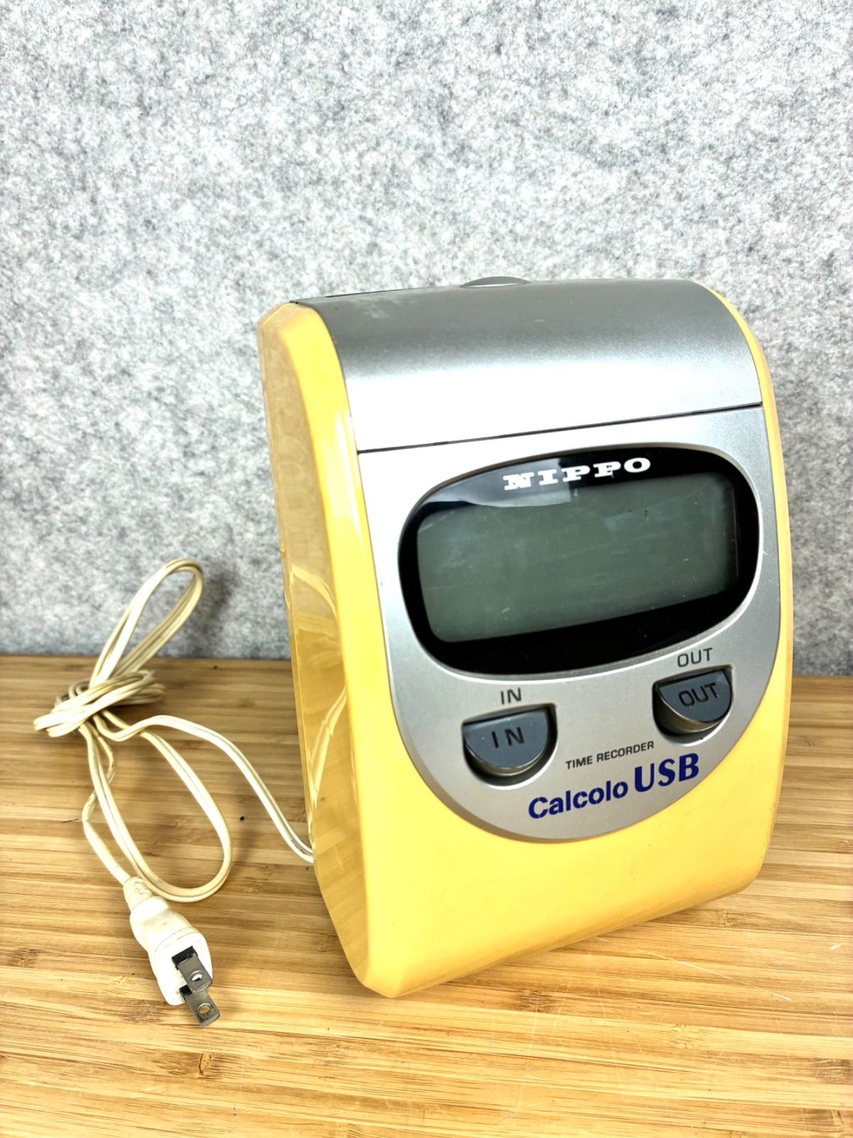 中古品】テクノ・セブン 電子タイムレコーダー カルコロUSB CALCOLOUSB