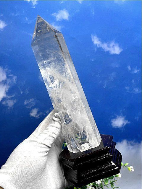 AAA級天然高透明度水晶柱子B91B2/320B02C AAA級天然高透明度水晶柱子B91B2/320B02C - メルカリ