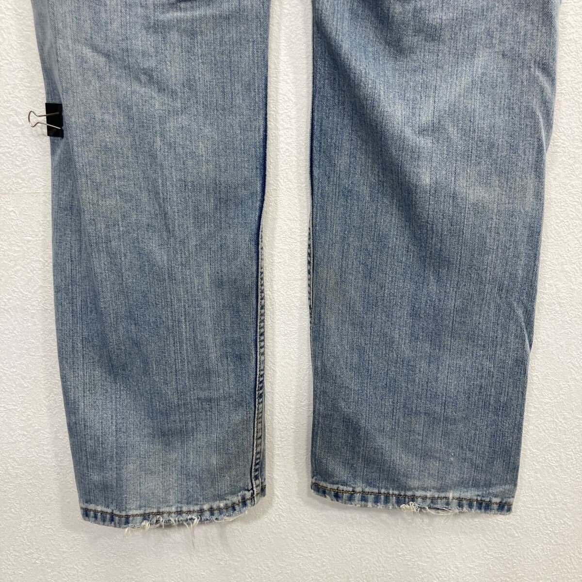定番，品質保証 リーバイス559 Levis W32 ブルーデニム 青 ヒゲ 古着 17154