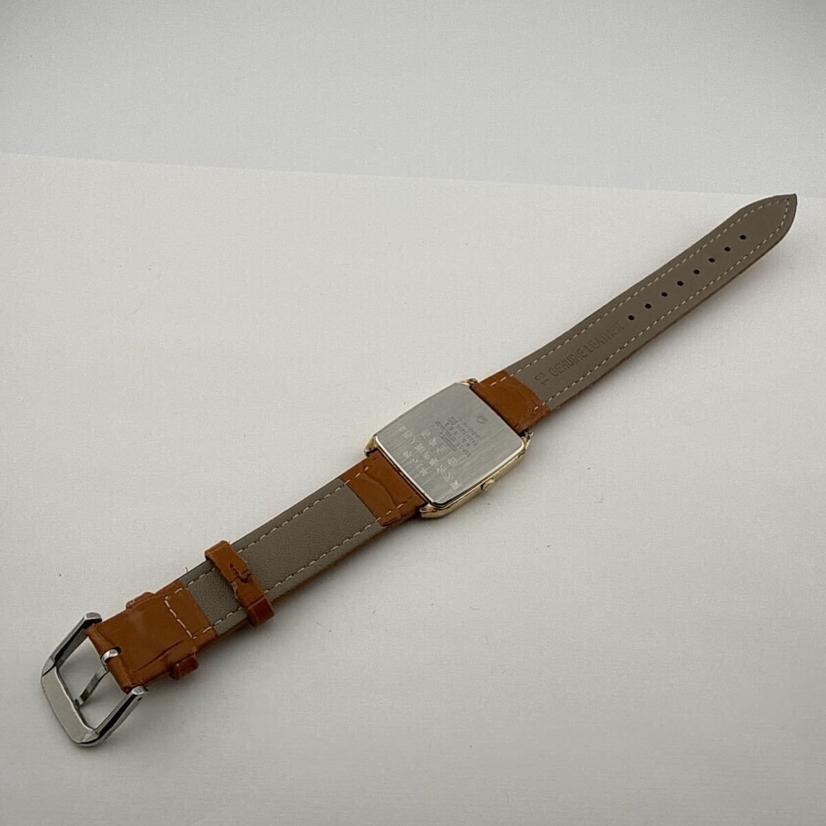 SEIKO 7431-5210 セイコー クォーツ スクエア メンズ 腕時計 稼働品 