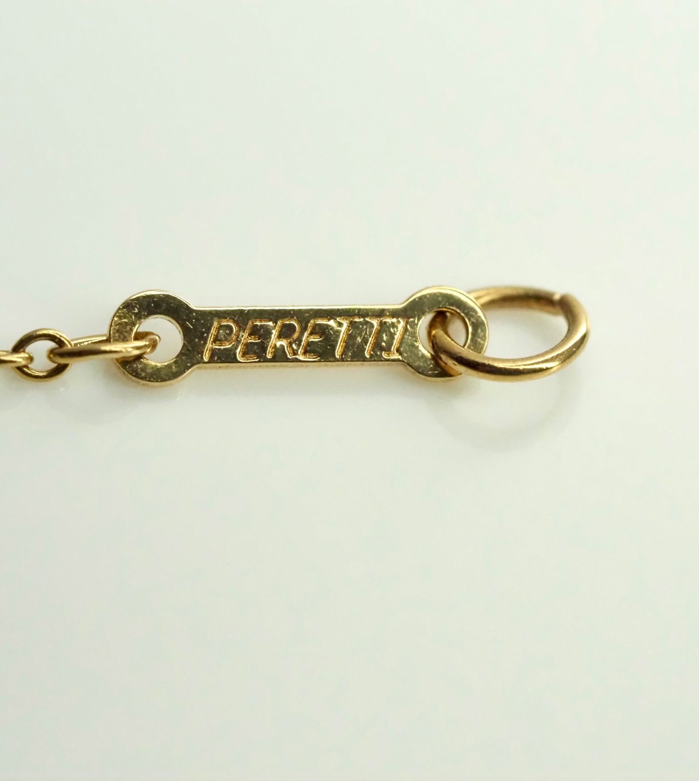 レディース TIFFANY&Co.ティファニー K18YG チェーンネックレス ペレッティ