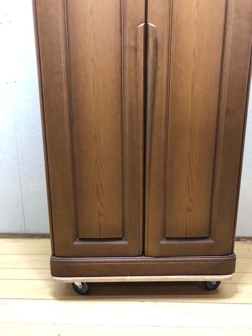 府中家具 桐箪笥 佐々木木工 大塚家具 洋ダンス 2枚扉 タンス250523-4 
