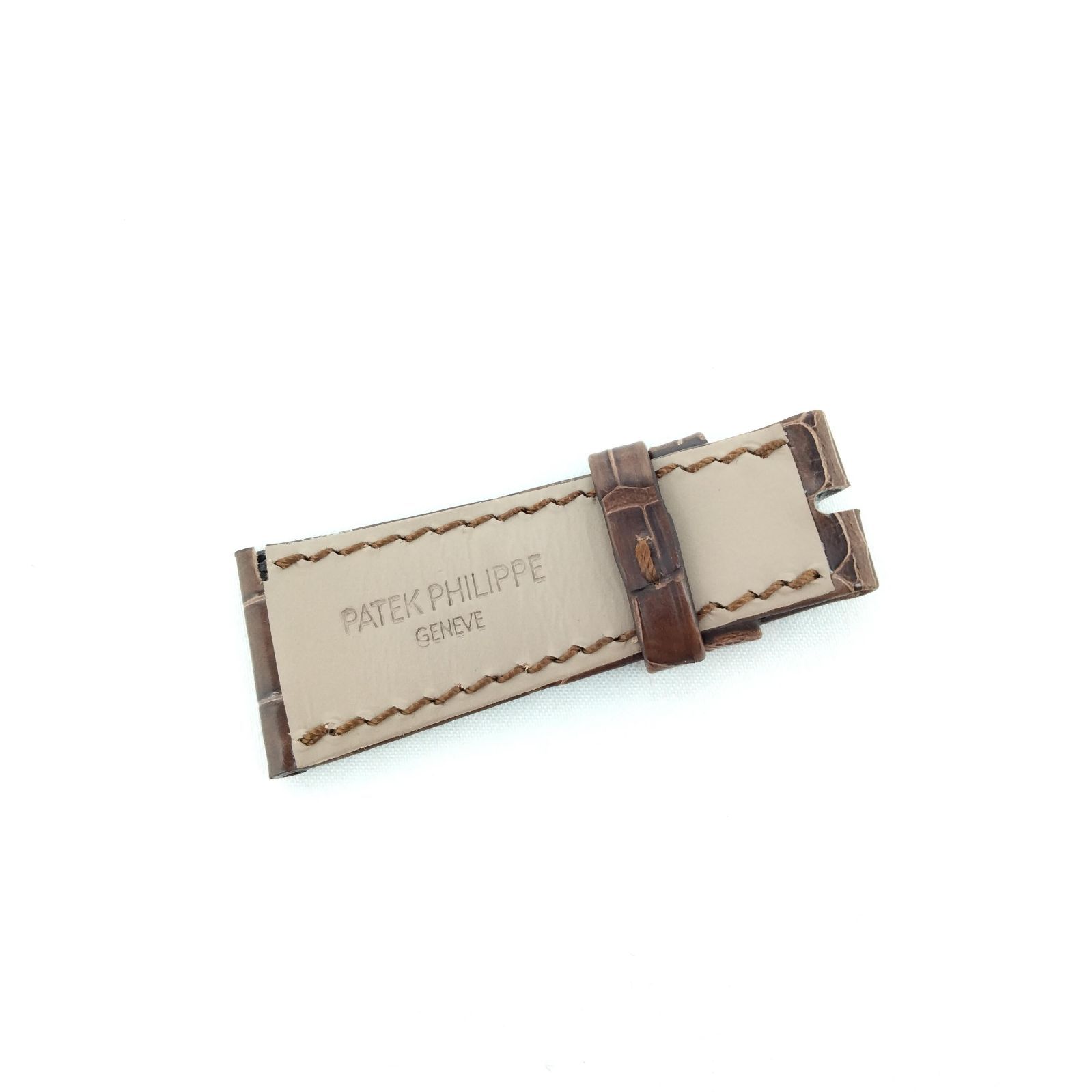 Patek Philippe 純正アリゲーターベルト スエードケース付き Patek Philippe 純正アリゲーターベルト スエードケース付き PATEK