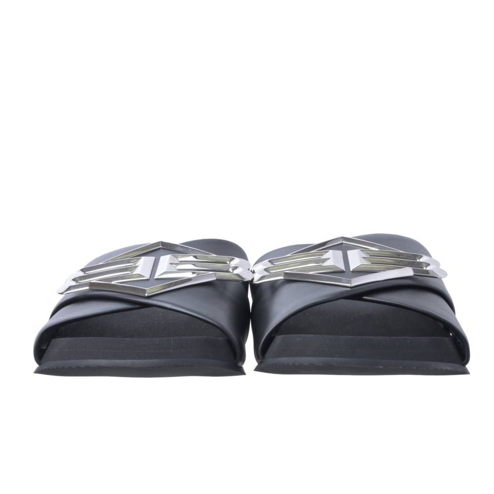 BALENCIAGA 828478 SUNSET FLAT BB カーフスキン サンダル - メルカリ