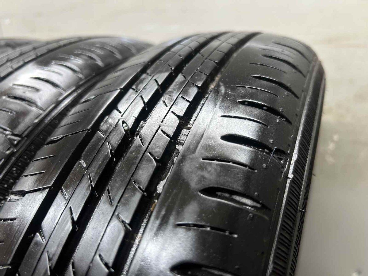 DUNLOP ENASAVE EC300+ 155/70R13 13インチ 夏タイヤ 4本 21年製 バリ 
