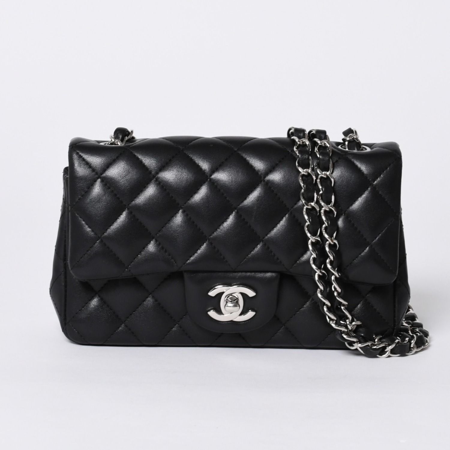 極美品】CHANEL シャネル ミニマトラッセ ショルダーバッグ ラムスキン 