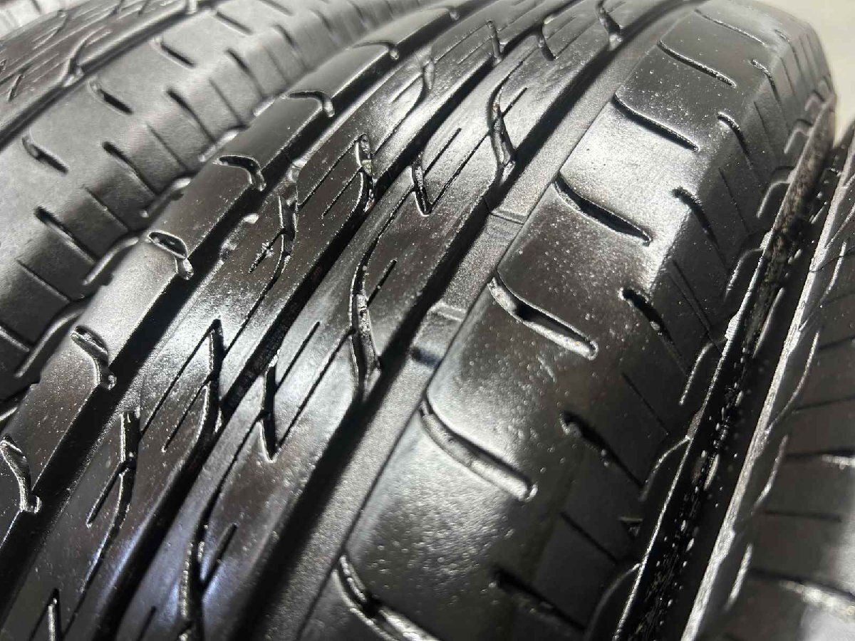 BS BRIDGESTONE NEXTRY 155/80R13 13インチ 夏タイヤ 4本 21年製 バリ溝 プラッツ パッソ ヴィッツ ブーン等　(STK118)paypay決済可能 BS BRIDGESTONE NEXTRY 155/80R13 13インチ 夏タイヤ 4本 21年製 バリ
