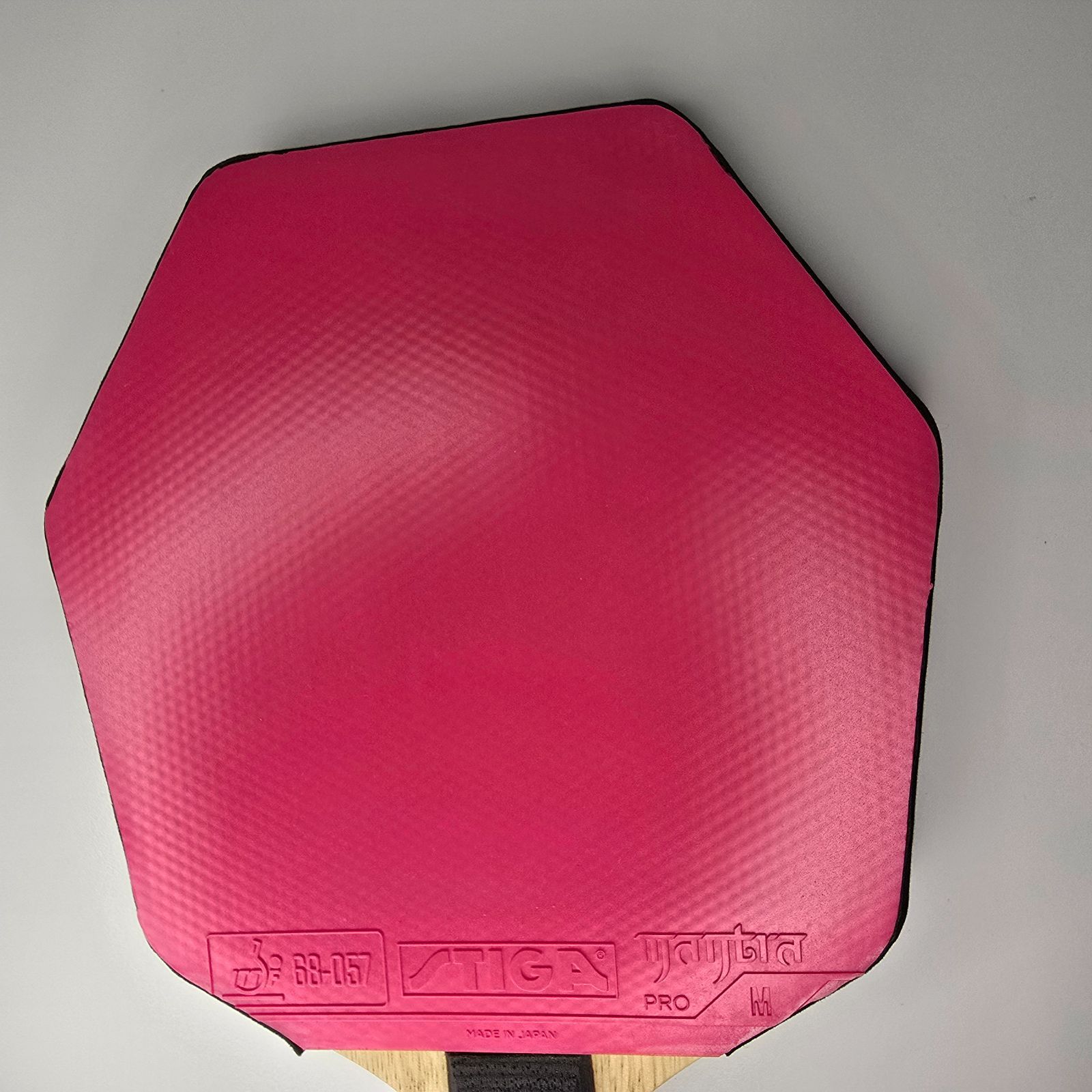  卓球ラケット スティガ サイバーシェイプウッド 試打で数回使用 186g マントラプロ ユニフォーム ラケット 卓球