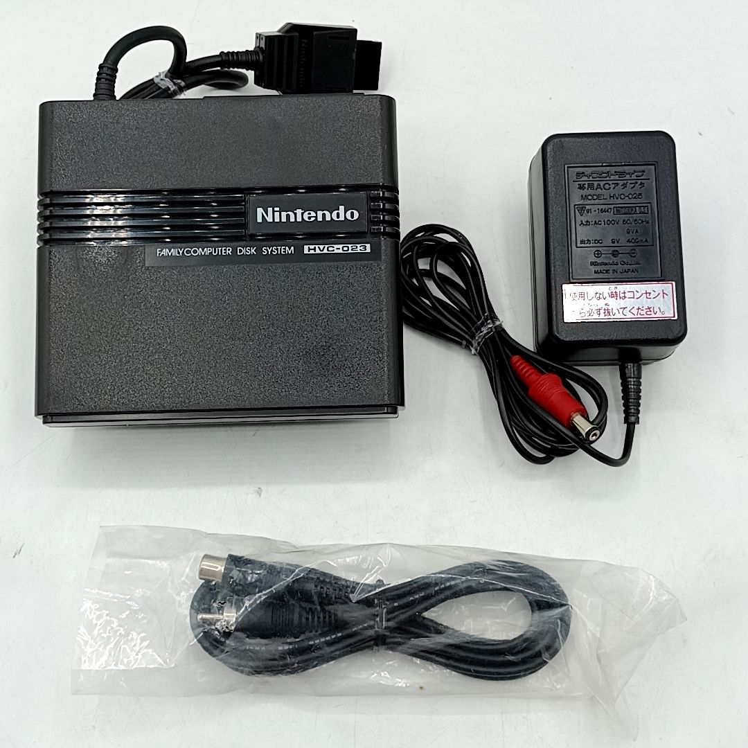 中古動作品】 ファミコン ディスクシステム 箱・説明書付き 完品セット