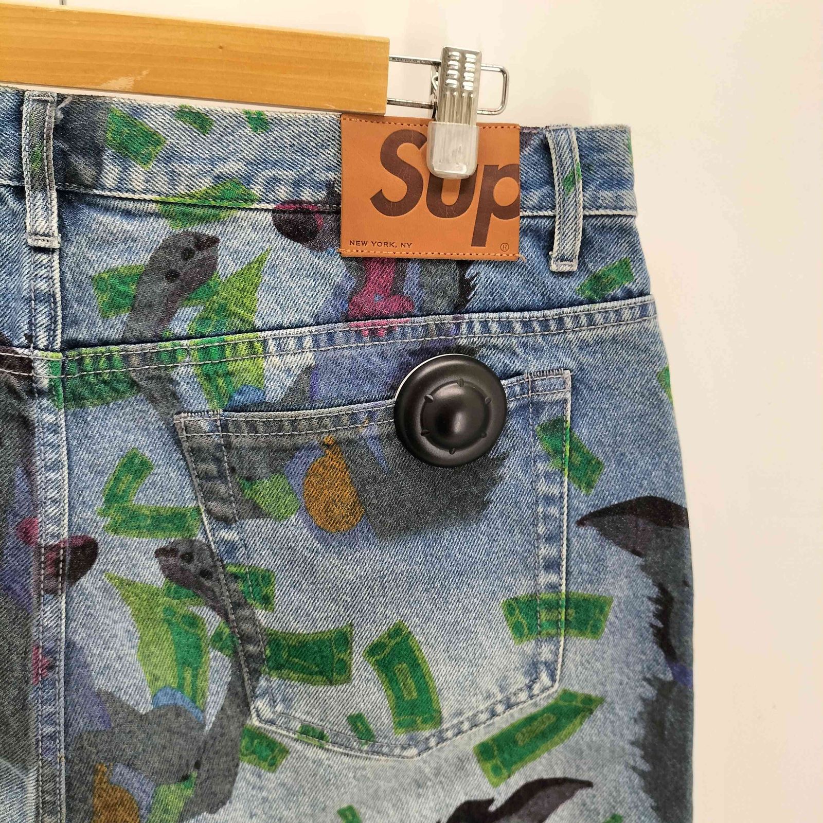 36】All Dogs Go To Heaven Loose Fit Jean Supreme All Dogs Go To 