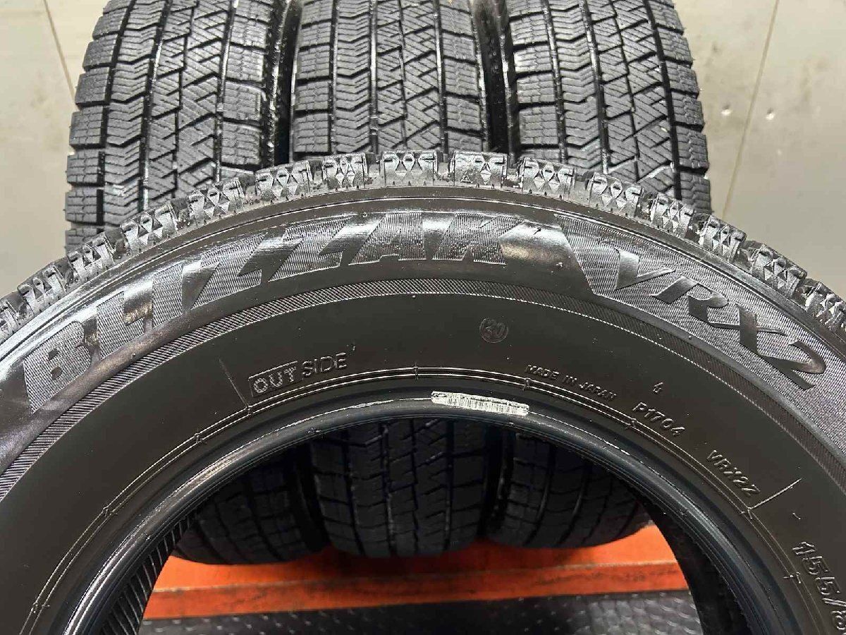 BS BRIDGESTONE BLIZZAK VRX2 155/80R13 13インチ スタッドレス 4本 21 