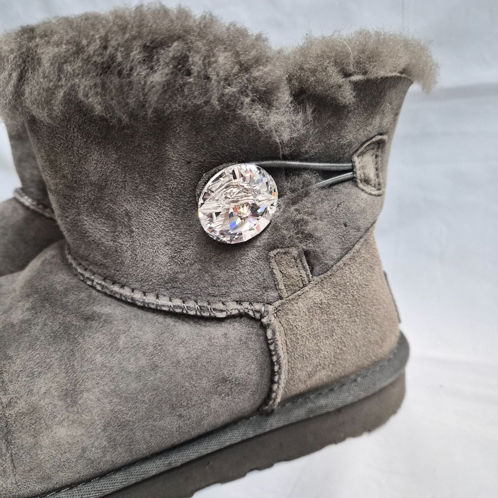 p*y様 UGG グレー ファー付きムートンブーツ p*y様 UGG グレー ファー付きムートンブーツ 【公式通販】