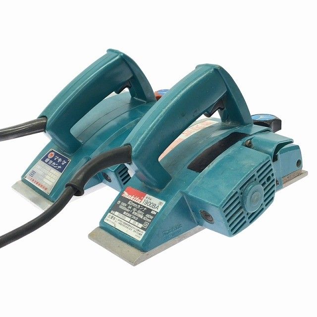 ☆中古品2点セット☆makita マキタ 100V 82mm 電気カンナ 1900B/1900BA 