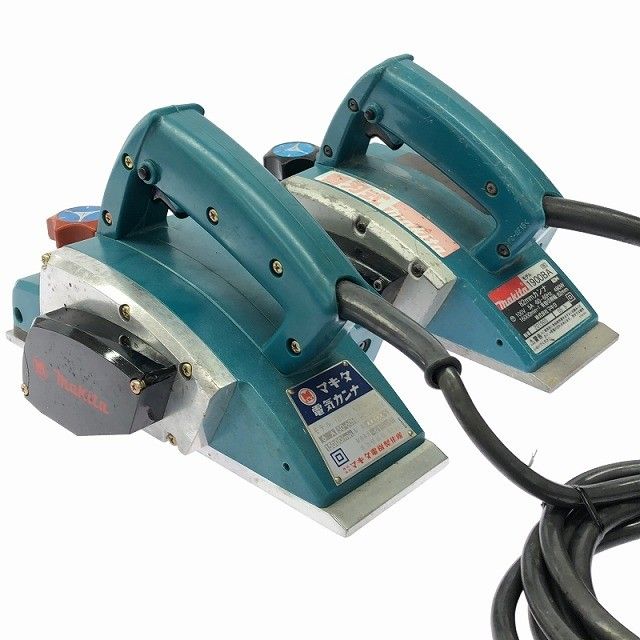 ☆中古品2点セット☆makita マキタ 100V 82mm 電気カンナ 1900B/1900BA 
