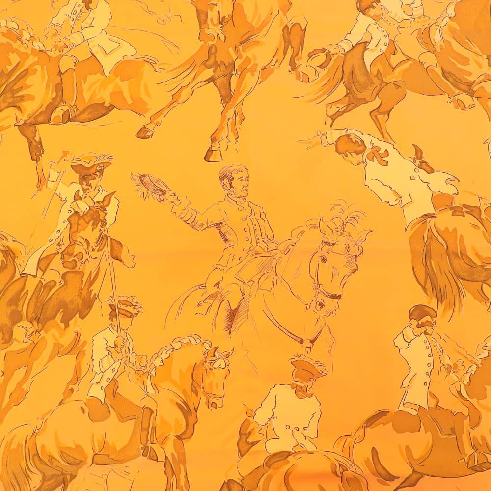 本物保証】 超美品 エルメス HERMES カレ90 Ballet equestre 馬の 