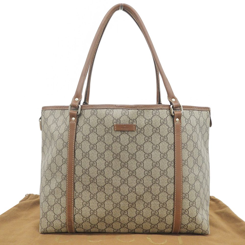 本物保証】 布袋付 グッチ GUCCI GGスプリーム ショルダーバッグ 