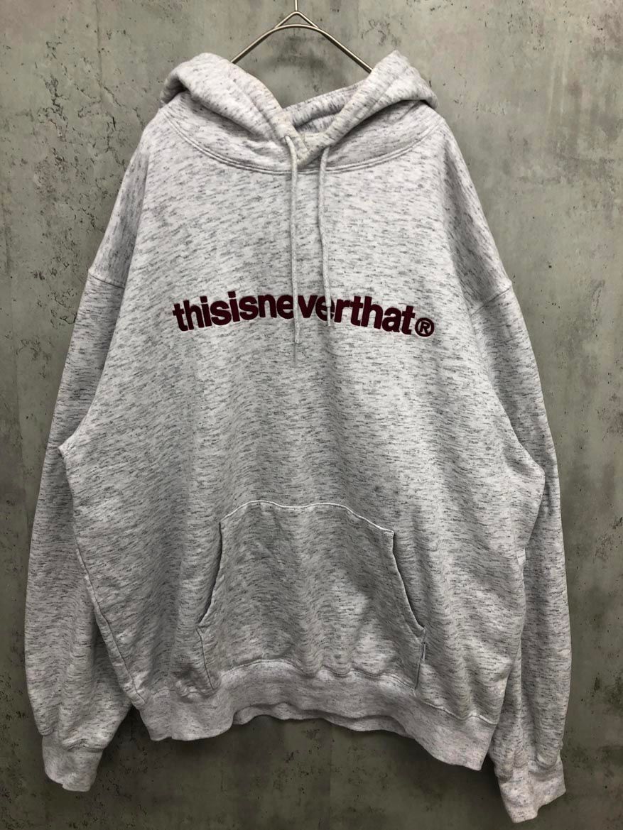 thisisneverthat パーカー　ストリート　古着　韓国　Mサイズ thisisneverthat パーカー フーディー スウェット 韓国ストリート