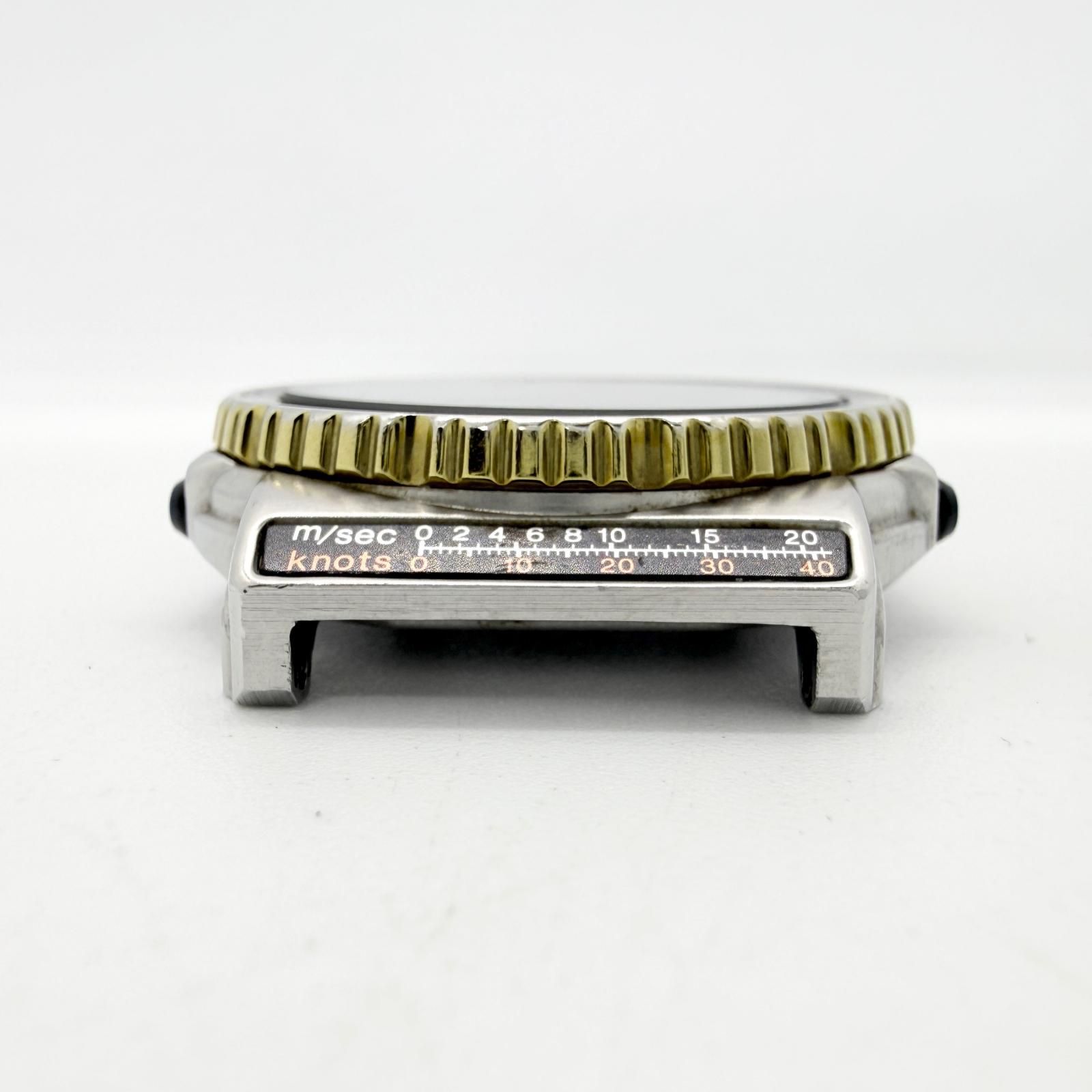 CITIZEN シチズン ウインドジャック D120-312554 Y ブラック QZ メンズ 