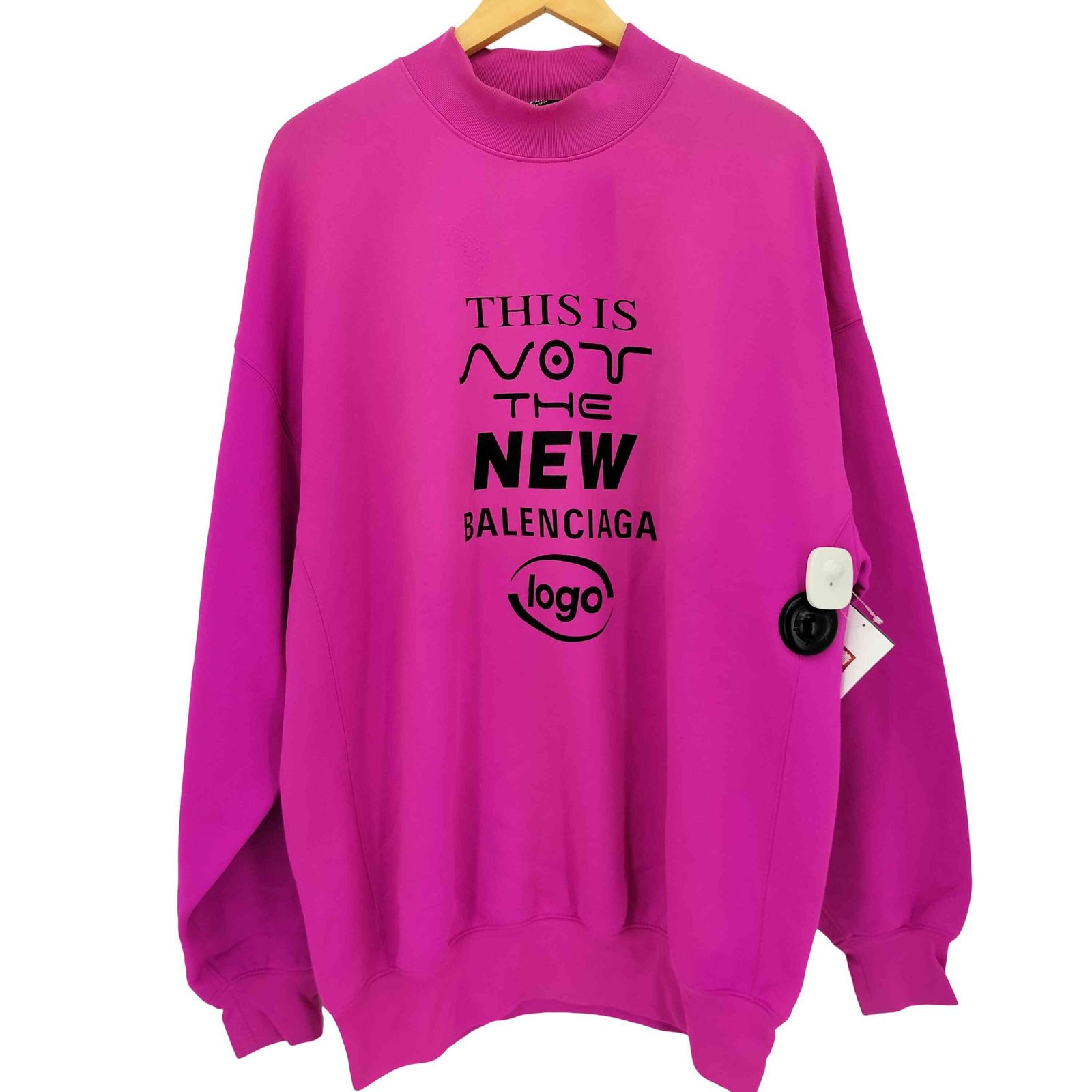 BALENCIAGA - BALENCIAGA バレンシアガ スウェット THIS IS NOT バレンシアガ BALENCIAGA 21SS THIS IS NOT スウェット メンズ import
