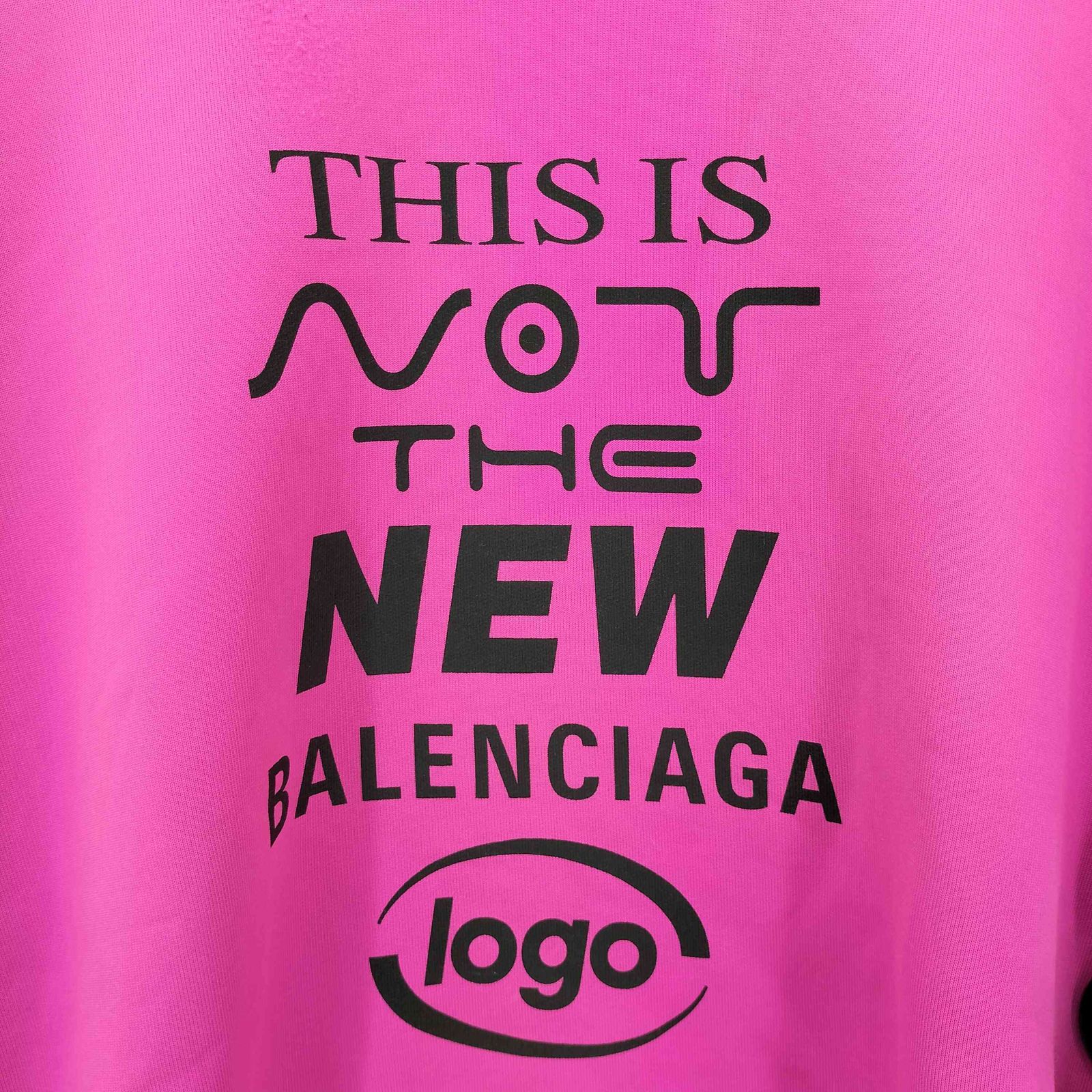 BALENCIAGA - BALENCIAGA バレンシアガ スウェット THIS IS NOT バレンシアガ BALENCIAGA 21SS THIS IS NOT スウェット メンズ import