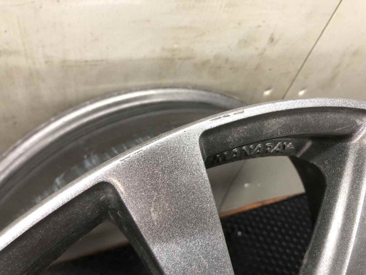 MANARAY SPORT ES マナレイスポーツ 18インチ 4本 7J5HPCD114.3+48 エクストレイル CX-5 ヴォクシー ノア等　(SHG056)paypay決済可能 MANARAY SPORT ES マナレイスポーツ 18インチ 4本 7J5HPCD114.3+48