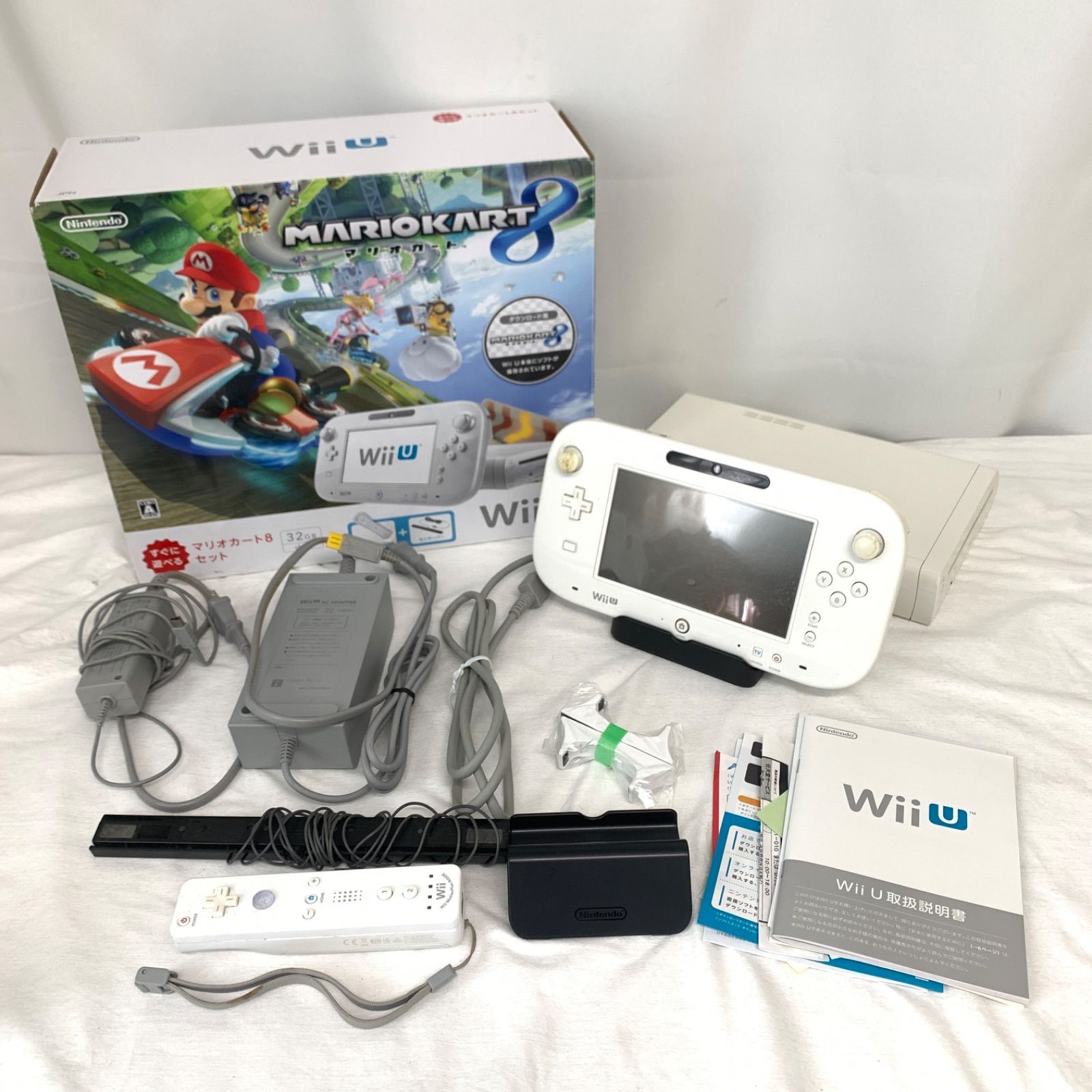 中古】Nintendo WiiU マリオカート8 セット M80408-6 - メルカリ