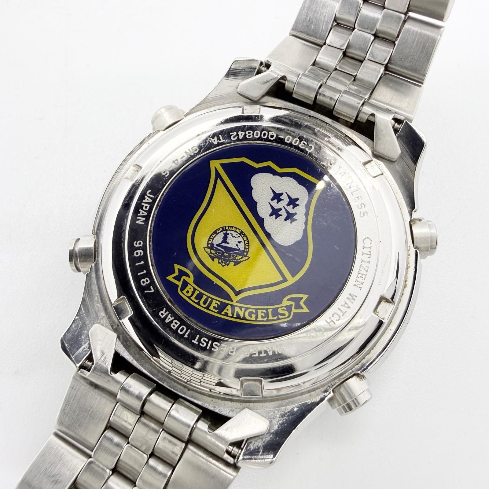 CITIZEN シチズン ブルーエンジェルズ ワールドタイマー C300-Q00842