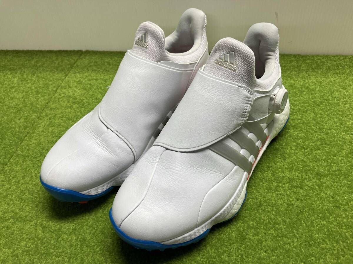 adidas golf ゴルフシューズ 24.5cm TOUR360 22 BOA ホワイト 