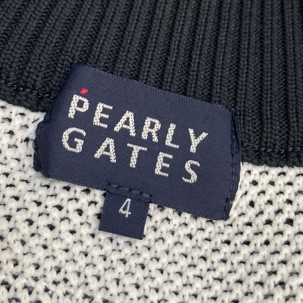 PEARLY GATES パーリーゲイツ ネイビー ジャケット ニット サイズ4