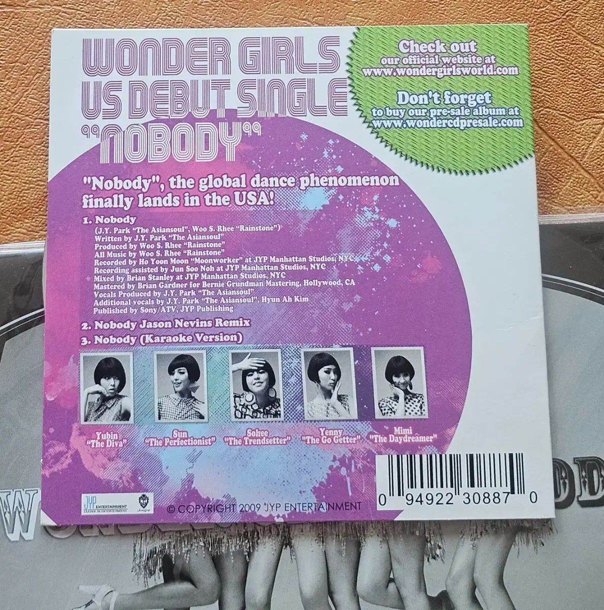 ワンダーガールズ Nobody (未開封) サイン入り CD - メルカリ