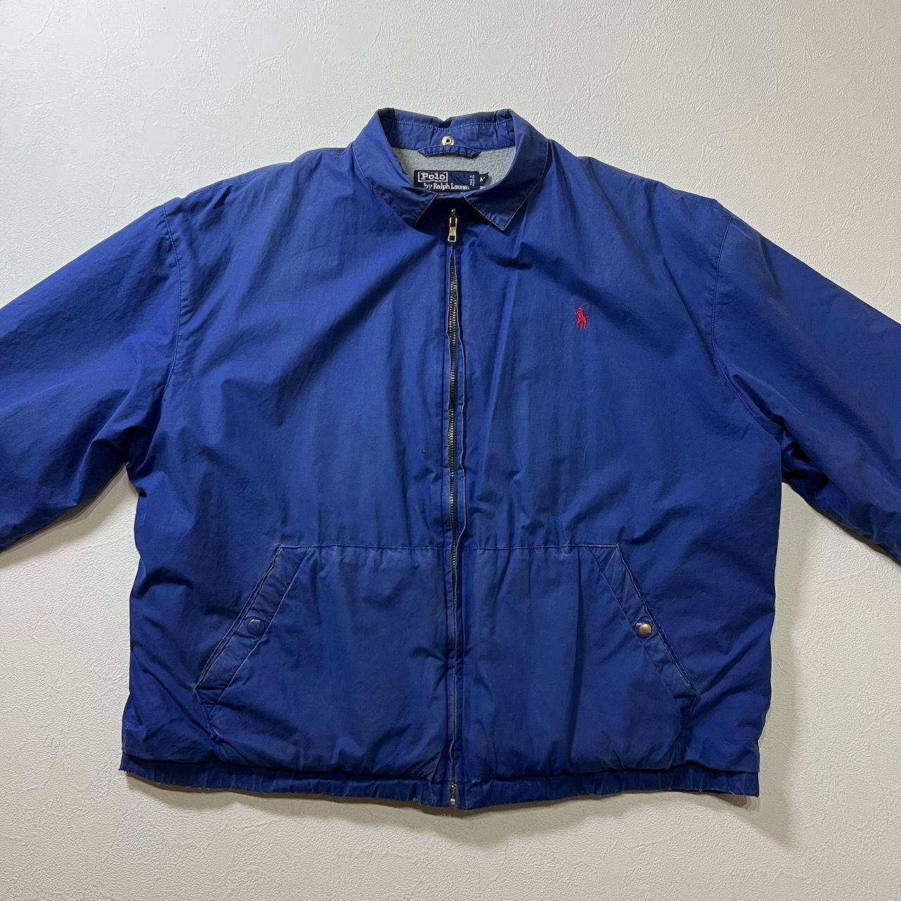 80s Ralph Lauren フェード スイングトップ チンスト ブルゾン ラルフ 