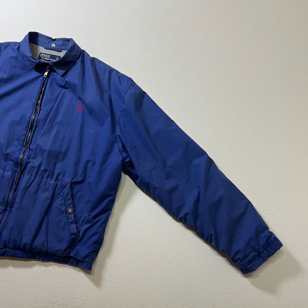 80s Ralph Lauren フェード スイングトップ チンスト ブルゾン ラルフ 