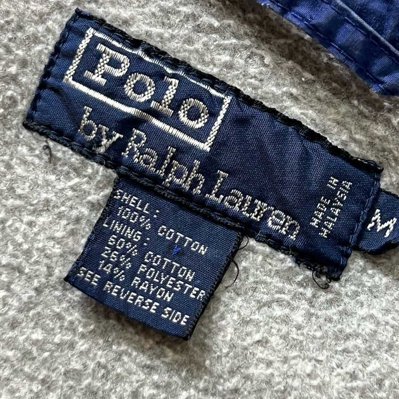 80s Ralph Lauren フェード スイングトップ チンスト ブルゾン ラルフ 