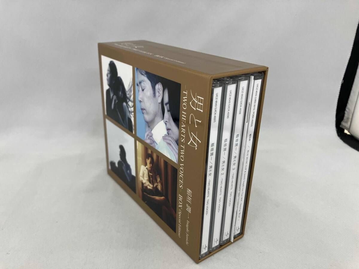 稲垣潤一 CD 男と女-TWO HEARTS TWO VOICES-BOX(Special Edition)(3SHM