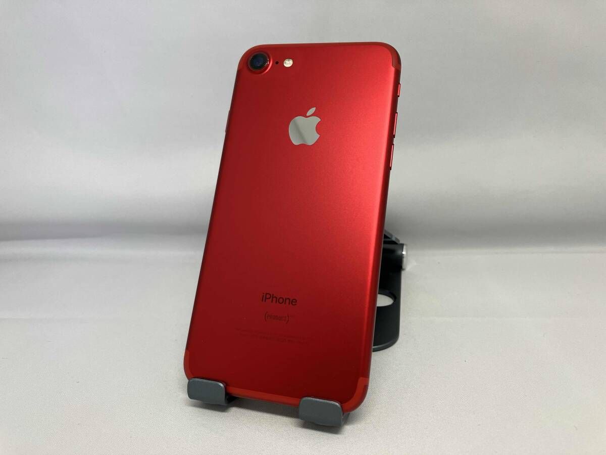 iPhone 7 128GB レッド SoftBank SIMフリー 中古 - メルカリ
