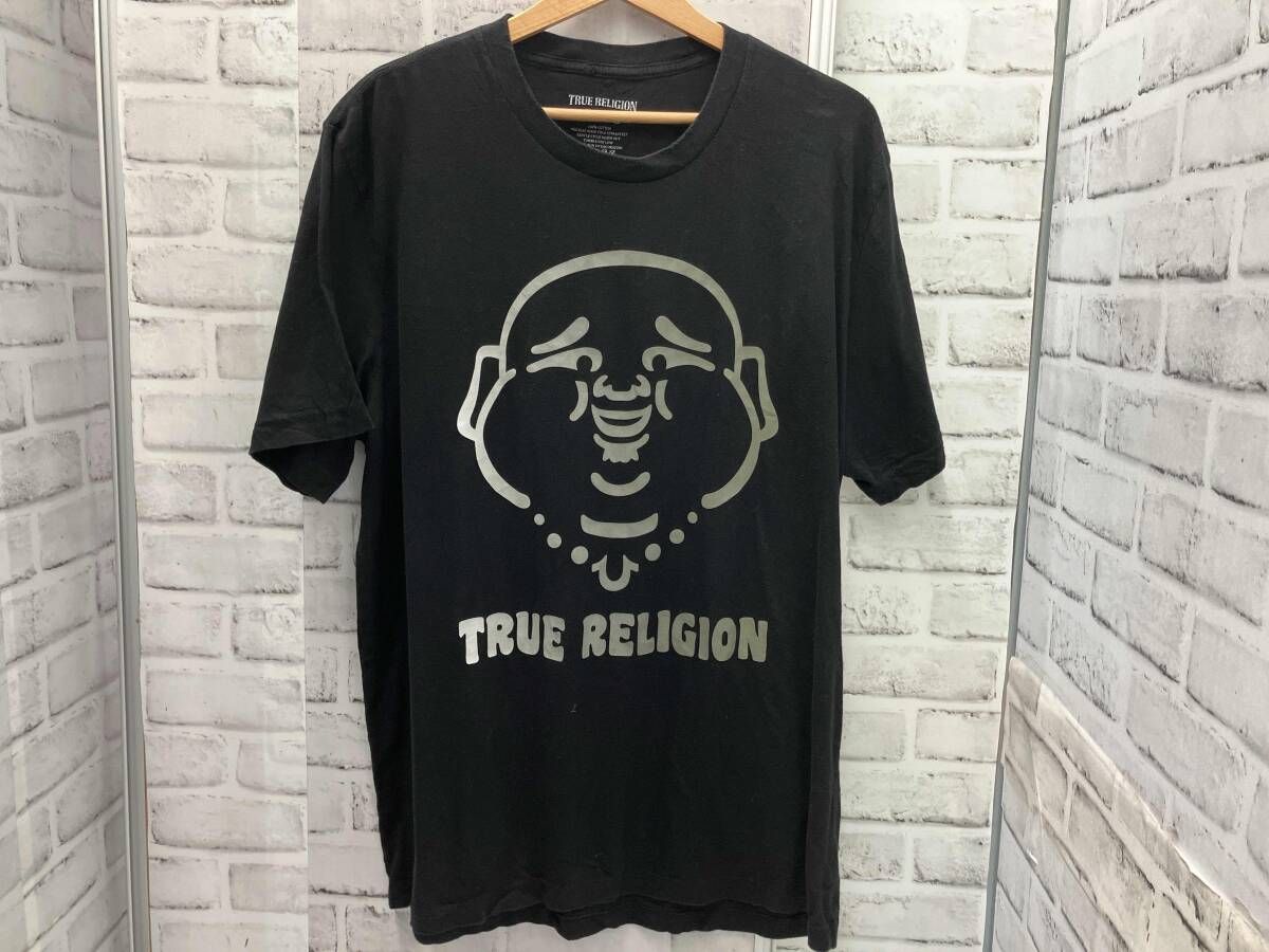 TRUE RELIGION/トゥルーレリジョン/半袖Tシャツ/XLサイズ/ブラック