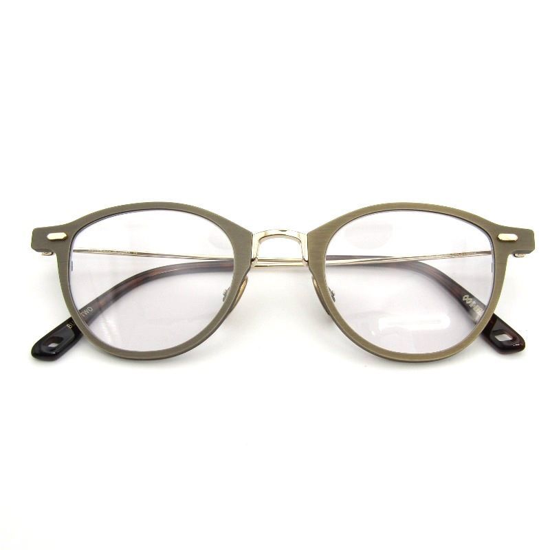 美品 OG×OLIVER GOLDSMITH オージーバイオリバーゴールドスミス サングラス BUILT TWO 日本製 ビルトツー ボストン A GOLD 54000694 美品 OG×OLIVER GOLDSMITH オージーバイオリバーゴールドスミス